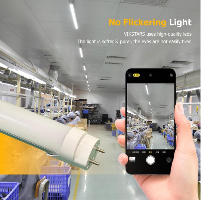 36W T8 Tube 110lm/w 3 سنوات الضمان مصابيح LED خطية IP20 1200mm للمكتب 1