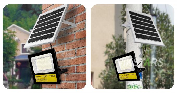 أرخص سعر مصابيح الفيضانات الشمسية ABS 30w 60w 100w 200w للممر الحديقة حديقة الحديقة 9