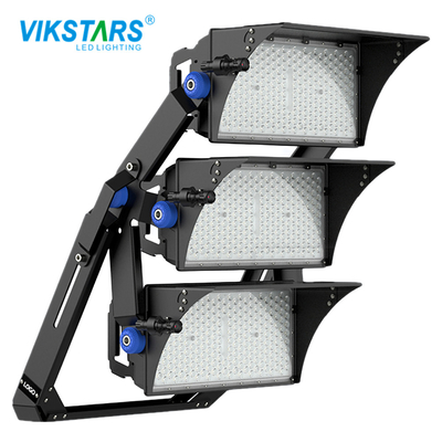 شراء أسود 1500 وات إضاءة LED خارجية رياضية أضواء ملعب كرة القدم مع أسنانها التصنيع عبر الإنترنت
