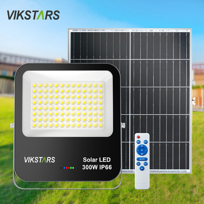 شراء 60W 100W 200W 300W مصابيح الفيضانات الشمسية للخارج حديقة ساحة الممر مقاومة للماء التصنيع عبر الإنترنت