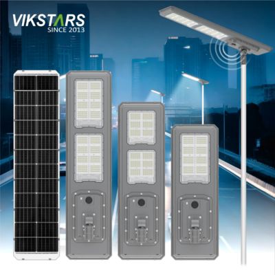 شراء مصباح الشارع الشمسي ثنائي الاتجاه الجديد IP66 LED ضوء الحديقة الشمسية 600W 900W كل شيء في واحد مصابيح المناظر الطبيعية الشمسية التصنيع عبر الإنترنت