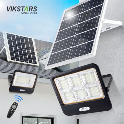 شراء 100W 200W 300W 600W Solar Flood Lights For Yard Garden With Good Price 2 Years Warranty التصنيع عبر الإنترنت