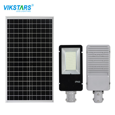 شراء 60W أضواء الشوارع بالطاقة الشمسية SMD5730 150lm / W 3.2V 15AH التصنيع عبر الإنترنت
