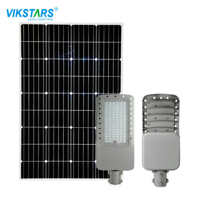 شراء SMD5730 150lm / W سبليت أضواء الشوارع بالطاقة الشمسية جهاز التحكم بالشحن 50 واط 100 واط بدون أسلاك التصنيع عبر الإنترنت