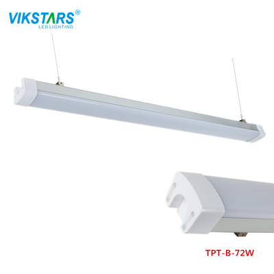 IP65 36w 72w Tri Proof LED ضوء الثابت مع لون الإسكان الرمادي
