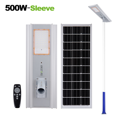 مصباح الشارع الشمسي المتكامل عالي الجودة 500W 700W للطريق الرئيسي مع التحكم عن بعد ألومنيوم مصباح الشارع الشمسي