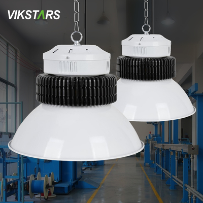 150 واط 200 واط مصباح LED عالية الخليج البيضاء الزعانف معلقة الإضاءة الصناعية لإضاءة المنتزه الداخلي