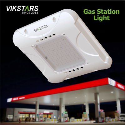 High Quality 135lm/w 100W 150W 200W LED Gas Station Lights Support SKD Lamp Kit Canopy Lights for Petrol Stations