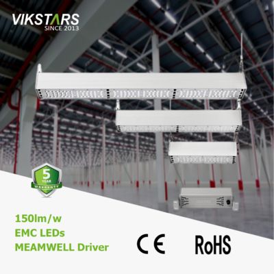 ورشة عمل IP65 الصناعية الخطية عالية الصمام الأنوار 2ft 150lm / W